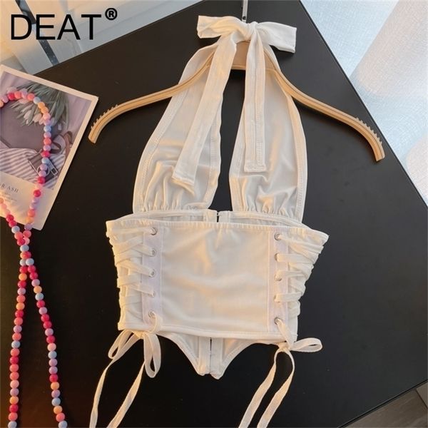 deat women strap halter backless fish bone camis arrivals fashion temperament spring summer 11d7470 220325, White
deat women strap halter backless fish bone camis arrivals fashion temperament spring summer 11d7470 220325, White