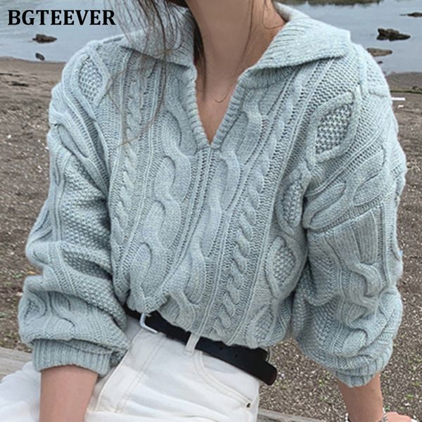 chic vintage turn-down collar twisted sweater jumpers women autumn winter long sleeve pullovers 2022 female knitwear, White;black
chic vintage turn-down collar twisted sweater jumpers women autumn winter long sleeve pullovers 2022 female knitwear, White;black