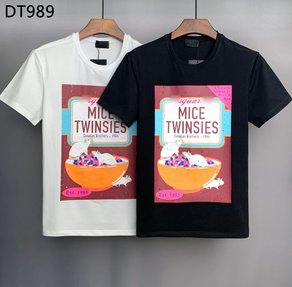 dsq men's cotton short-sleeved t-shirt simple round neck letter printing embroidery summer breathable men's and women's shir, White;black
dsq men's cotton short-sleeved t-shirt simple round neck letter printing embroidery summer breathable men's and women's shir, White;black