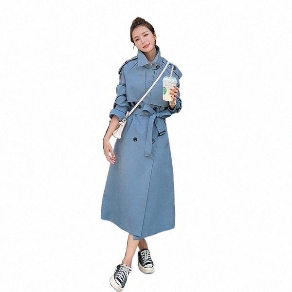 women's trench coats black coat spring autumn double-breasted super long ladies cloak loose cotton windbreaker female g7ip#, Tan;black
women's trench coats black coat spring autumn double-breasted super long ladies cloak loose cotton windbreaker female g7ip#, Tan;black