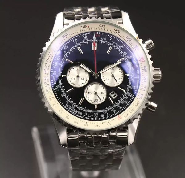 datejust shops new mens quartz watch chronograph 46mm black dial 316l silver steel strap sapphire solid strap mens sports watch, Slivery;brown
datejust shops new mens quartz watch chronograph 46mm black dial 316l silver steel strap sapphire solid strap mens sports watch, Slivery;brown