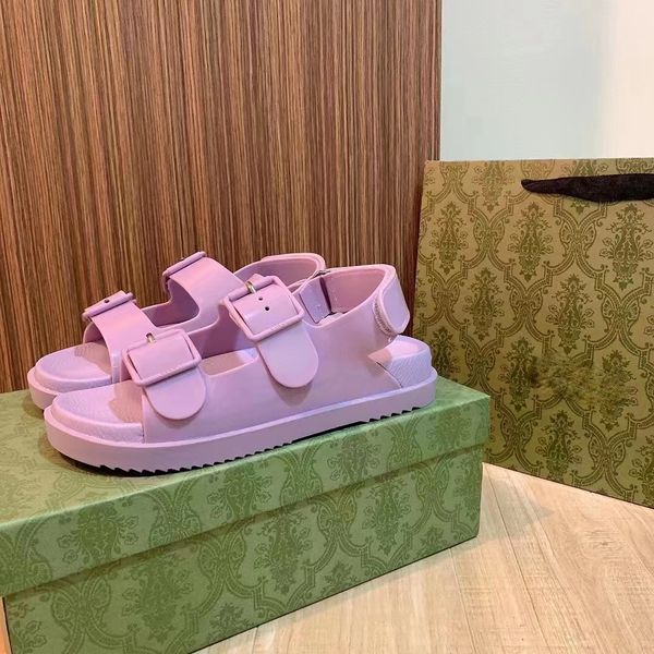 women sandal op02 double letter jelly slippers woman slipper luxury designer sandals flat mule adjustable buckle beach, Black
women sandal op02 double letter jelly slippers woman slipper luxury designer sandals flat mule adjustable buckle beach, Black
