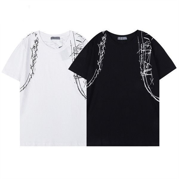 the new 2022 summer outdoor leisure fashion loose pattern letter t-shirt cym23, White;black
the new 2022 summer outdoor leisure fashion loose pattern letter t-shirt cym23, White;black