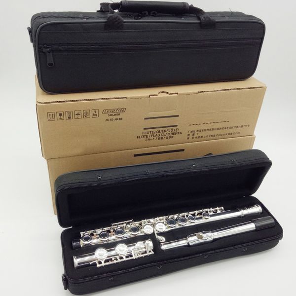 flute 221 silver plated professional flute instrument intermediate student flutes c leg 16 holes closed e key
flute 221 silver plated professional flute instrument intermediate student flutes c leg 16 holes closed e key
