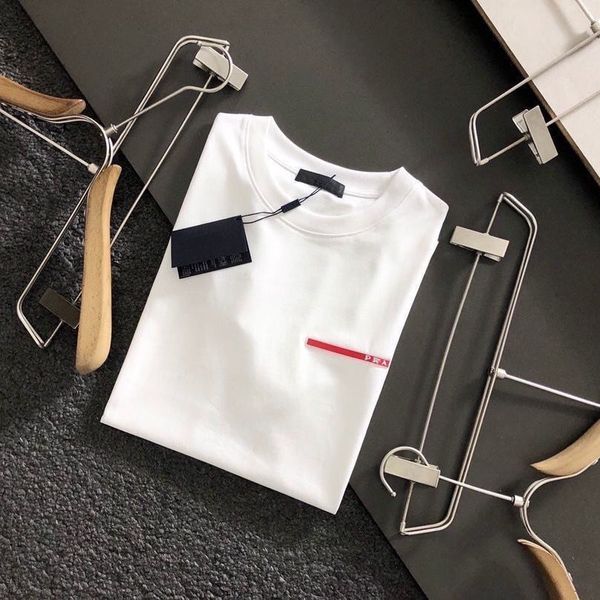 casual classic mens t shirts tees custom silk fabrics comfortable feel silky triangle metal decoration luxury brand p t-shirt high-density s, White;black
casual classic mens t shirts tees custom silk fabrics comfortable feel silky triangle metal decoration luxury brand p t-shirt high-density s, White;black
