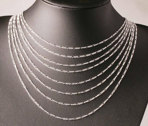 2mm figaro chains 925 sterling silver jewelry for diy necklace chain with lobster clasps size 16 18 20 22 24 26 28 30 inch
2mm figaro chains 925 sterling silver jewelry for diy necklace chain with lobster clasps size 16 18 20 22 24 26 28 30 inch