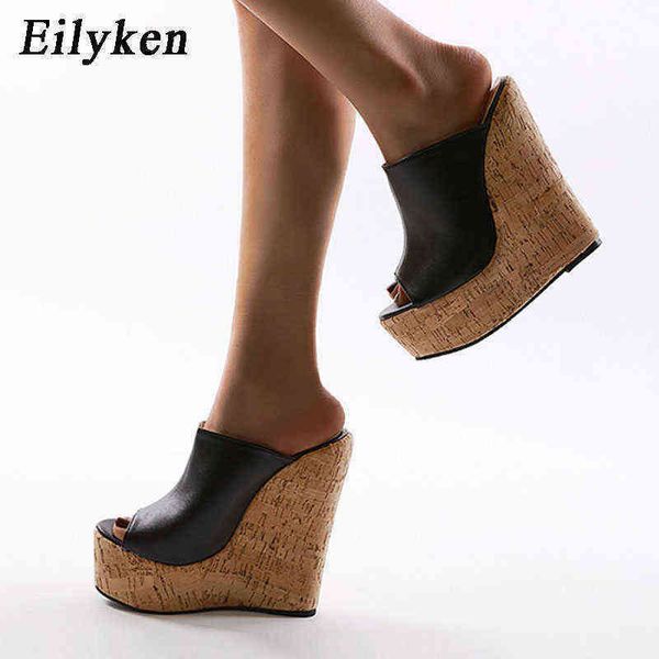 slippers peep toe platform wedge black summer shoes woman super high sandal 35-42 mules 220329
slippers peep toe platform wedge black summer shoes woman super high sandal 35-42 mules 220329