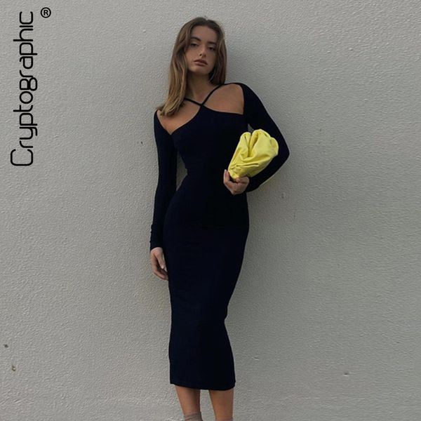 elegant black long sleeve autumn midi dress women club party square collar halter dresses skinny clothes, Black;gray
elegant black long sleeve autumn midi dress women club party square collar halter dresses skinny clothes, Black;gray
