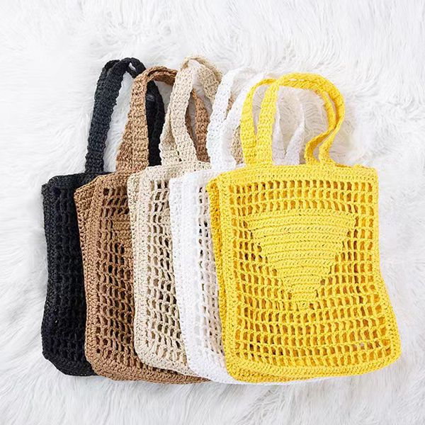 the tote bag fashion raffia knitting totes bags straw shopping bag shoulder handbags womens designer clutch luxurys handbag summer large cap
the tote bag fashion raffia knitting totes bags straw shopping bag shoulder handbags womens designer clutch luxurys handbag summer large cap