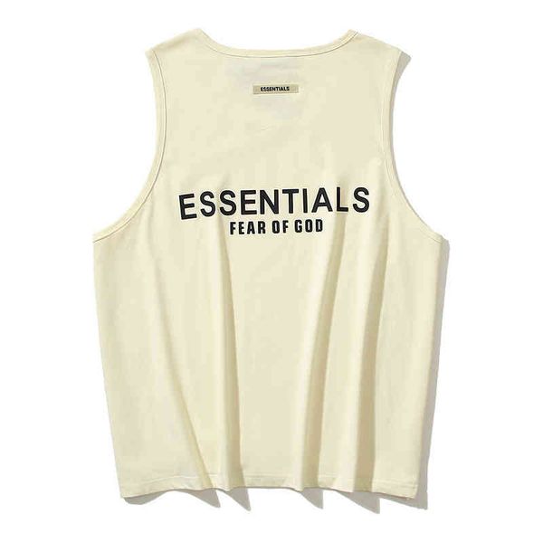 men's fashion personality trend new short-sleeved brand wholesale of essentials multi thread back letter t-shirt vest fog high street b, White;black
men's fashion personality trend new short-sleeved brand wholesale of essentials multi thread back letter t-shirt vest fog high street b, White;black