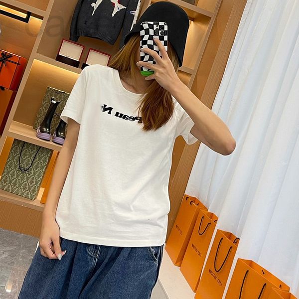 women's t-shirt designer 22ss spring and summer new letter printed short sleeve t-shirt women's korean loose design sense of minor, White
women's t-shirt designer 22ss spring and summer new letter printed short sleeve t-shirt women's korean loose design sense of minor, White