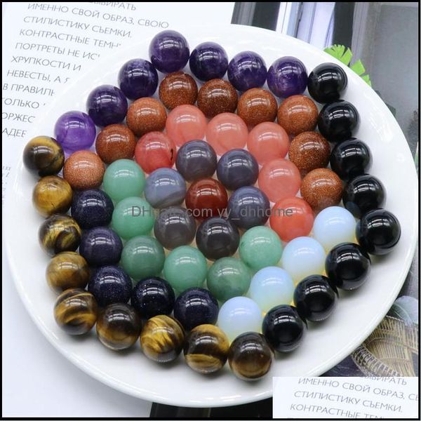 stone 16mm round loose beads 7 chakras stones charms healing reiki rose quartz crystal for making non-porous crafts decorate yydhhome dh6fw, Black
stone 16mm round loose beads 7 chakras stones charms healing reiki rose quartz crystal for making non-porous crafts decorate yydhhome dh6fw, Black