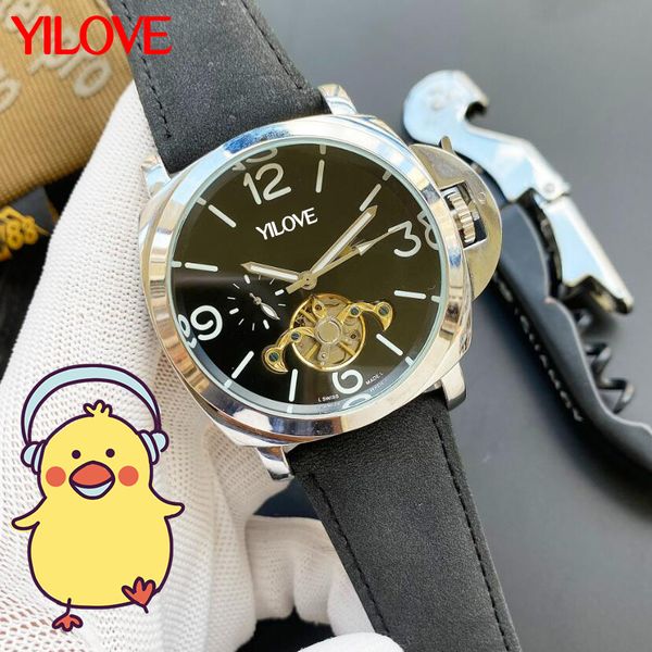 trend frontline men's watch 50mm automatic mechanical watch tourbillon moon phase clock silver black case year month sunday leather str, Slivery;brown
trend frontline men's watch 50mm automatic mechanical watch tourbillon moon phase clock silver black case year month sunday leather str, Slivery;brown