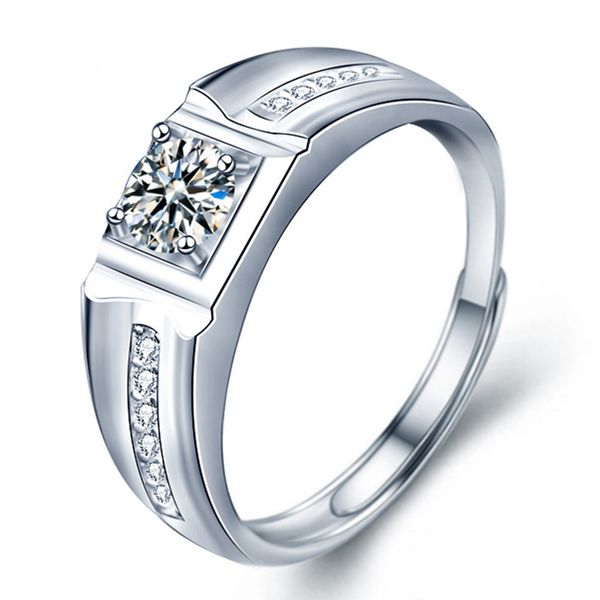 luxury men 925 stamp silver color rings women 0.5ct moissanite ring for anniversary father's day birthday gift jewelry, Slivery;golden
luxury men 925 stamp silver color rings women 0.5ct moissanite ring for anniversary father's day birthday gift jewelry, Slivery;golden