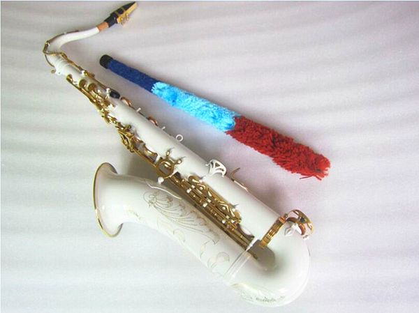 new white gold key tenor saxophone professional level for musical man b flat saxophone instruments
new white gold key tenor saxophone professional level for musical man b flat saxophone instruments