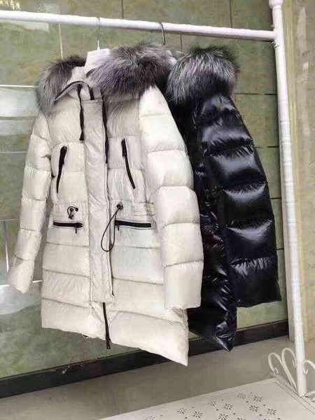 designer jackets trench coats aphrotiti women down fox fur coat collar french brand laotianai mid-length puffer jacket, Black
designer jackets trench coats aphrotiti women down fox fur coat collar french brand laotianai mid-length puffer jacket, Black