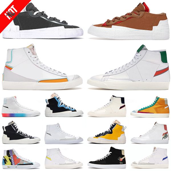 boots men women casual shoes blazer mid 77 vintage classic green iron grey magma orange midnight navy platform mens trainers sports sneakers, Black
boots men women casual shoes blazer mid 77 vintage classic green iron grey magma orange midnight navy platform mens trainers sports sneakers, Black