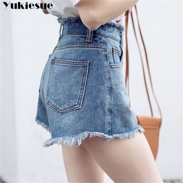 summer high waist ripped denim shorts large size loose vintage wide blue jeans shorts for women elegant plus size short femme 210412, White;black
summer high waist ripped denim shorts large size loose vintage wide blue jeans shorts for women elegant plus size short femme 210412, White;black