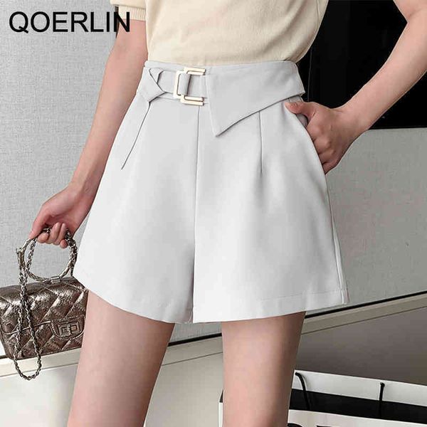 qoerlin formal shorts female asymmetric metal button shorts high waist wide leg pant allmatch casual shorts spring summer 210412, White;black
qoerlin formal shorts female asymmetric metal button shorts high waist wide leg pant allmatch casual shorts spring summer 210412, White;black