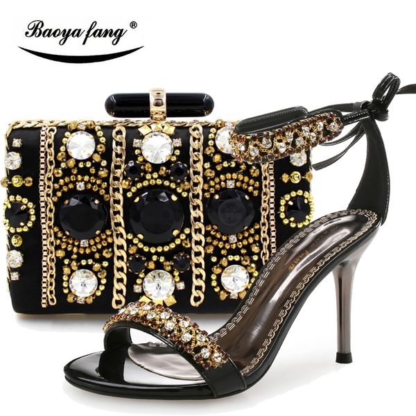 new womens summer sandals woman high heels party shoes with handbags bride wedding shoes crystal tassels party sandals 210226, Black
new womens summer sandals woman high heels party shoes with handbags bride wedding shoes crystal tassels party sandals 210226, Black