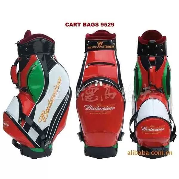 high grade pu leather 9.5 "golf bag, golf bag 9529