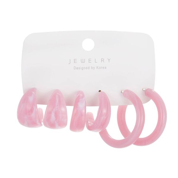 2022 new stud earrings fashion acrylic ring multiple pairs creative butterfly pearl metal crystal earrings simple geometric jewelry pink gra, Golden;silver
2022 new stud earrings fashion acrylic ring multiple pairs creative butterfly pearl metal crystal earrings simple geometric jewelry pink gra, Golden;silver