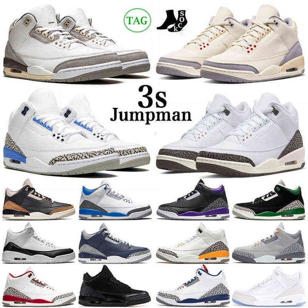 3 3s jordon mens basketball shoes jumpman a ma maniere muslin pine green racer blue cardinal red 2022 neapolitan desert elephant men trainer, Black
3 3s jordon mens basketball shoes jumpman a ma maniere muslin pine green racer blue cardinal red 2022 neapolitan desert elephant men trainer, Black