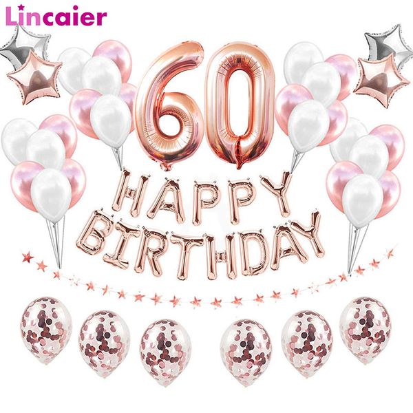 rose gold number 60 foil balloons 60th happy birthday party decorations 60 years old man woman supplies sixty anniversary
rose gold number 60 foil balloons 60th happy birthday party decorations 60 years old man woman supplies sixty anniversary