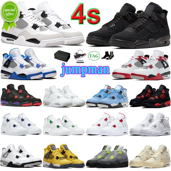 2023 with box jumpman basketball shoes 4 4s red thunder sail black cat white oreo pure money infrared zen master metallic purple cool grey c
2023 with box jumpman basketball shoes 4 4s red thunder sail black cat white oreo pure money infrared zen master metallic purple cool grey c