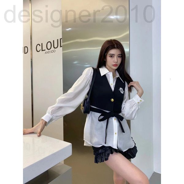 women's polos designer trendy brand 22 early spring new fashion shirt women's two-piece set small design sense, and versatile tren, White
women's polos designer trendy brand 22 early spring new fashion shirt women's two-piece set small design sense, and versatile tren, White