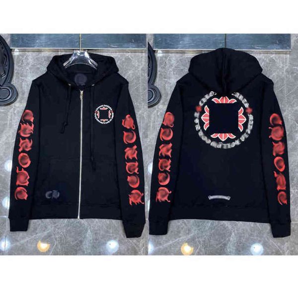 mens fashion loose sweatshirts classic brand ch designer hoodie horseshoe sanskrit print luxury zipper jacket pullover hooded coat women sw, Black
mens fashion loose sweatshirts classic brand ch designer hoodie horseshoe sanskrit print luxury zipper jacket pullover hooded coat women sw, Black