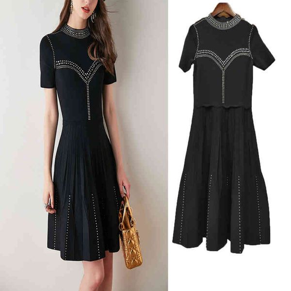 casual dresses s home french elegant women's dress heavy industry nail bead celebrity slim knit, Black;gray
casual dresses s home french elegant women's dress heavy industry nail bead celebrity slim knit, Black;gray