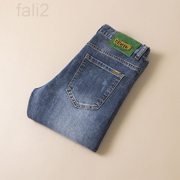 men's jeans designer european fashion brand light luxury slim straight tube kuqilin long pants men's wear spring and summer jeans, Blue
men's jeans designer european fashion brand light luxury slim straight tube kuqilin long pants men's wear spring and summer jeans, Blue