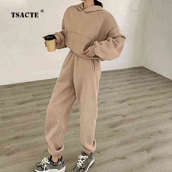 fleece hooded pullovers sweater two-piece females autumn casual sports suits winter new pants set warm tracksuit women's clothes t22072, Gray
fleece hooded pullovers sweater two-piece females autumn casual sports suits winter new pants set warm tracksuit women's clothes t22072, Gray