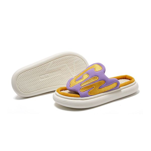 four seasons linen slippers help face letter embroidery couples can be wear out, Black
four seasons linen slippers help face letter embroidery couples can be wear out, Black