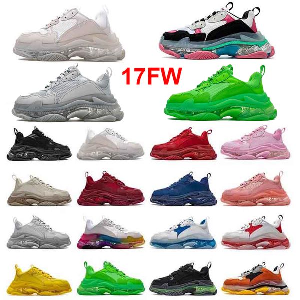 2022 new 17fw triple s casual shoes thick sole man woman dad shoe clear transparent bubble bottom man sneakers black red grandpa coach
2022 new 17fw triple s casual shoes thick sole man woman dad shoe clear transparent bubble bottom man sneakers black red grandpa coach