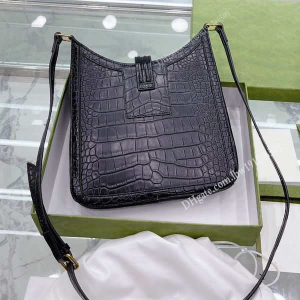 classic luxurys designers women men shoulder bags half moon mens crossbody bag womens with box fashion crocodile skin printing shoulder cros
classic luxurys designers women men shoulder bags half moon mens crossbody bag womens with box fashion crocodile skin printing shoulder cros