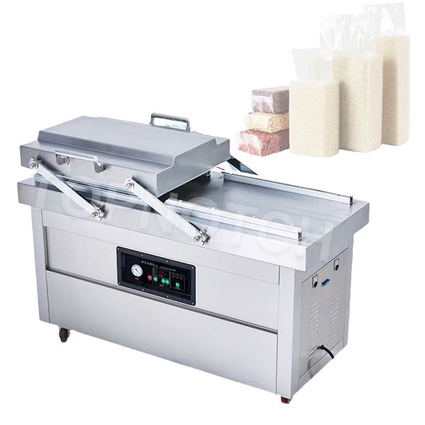Image of Automatic Double Chamber Vacuum Packing Machine Vacuum Sealer For Dry Fruit