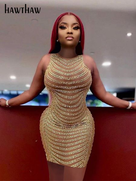 hawthaw women fashion party club bodycon mesh see through rhinestone mini dress 2022 summer clothes wholesale items for business, Black;gray
hawthaw women fashion party club bodycon mesh see through rhinestone mini dress 2022 summer clothes wholesale items for business, Black;gray