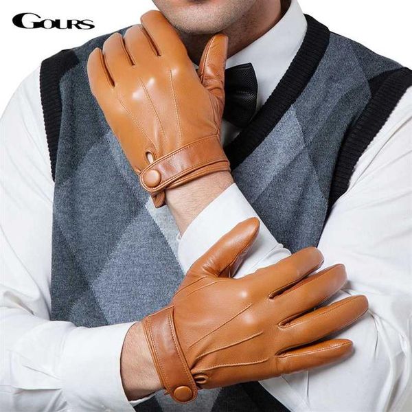 gours winter genuine leather gloves men new brand goatskin black fashion driving touch screen gloves goatskin mittens gsm036232x, Blue;gray
gours winter genuine leather gloves men new brand goatskin black fashion driving touch screen gloves goatskin mittens gsm036232x, Blue;gray