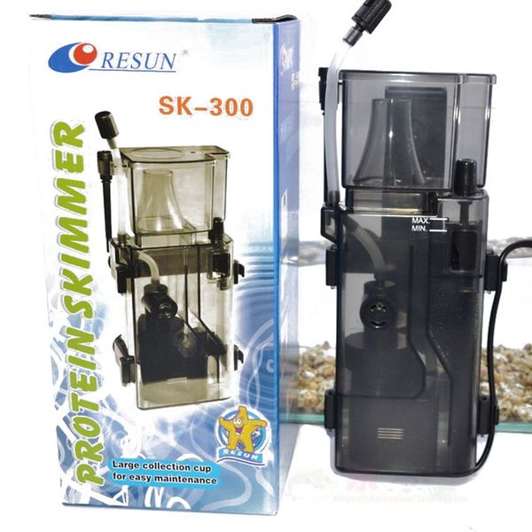 resun sk-300 3.5w 300l/h hang on back aquarium protein skimmer for 95l nano marine coral quarantine salt water tank skimmer
resun sk-300 3.5w 300l/h hang on back aquarium protein skimmer for 95l nano marine coral quarantine salt water tank skimmer