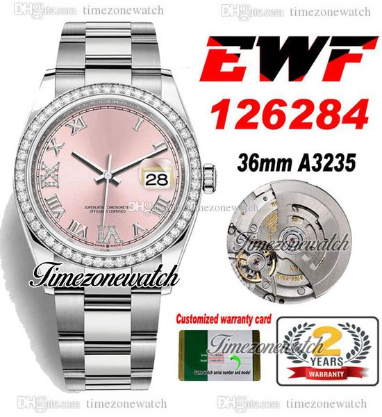 ewf 36 126284 a3235 automatic ladies womens mens watch diamonds bezel pink roman dial oystersteel bracelet with same serial card super editi, Slivery;brown
ewf 36 126284 a3235 automatic ladies womens mens watch diamonds bezel pink roman dial oystersteel bracelet with same serial card super editi, Slivery;brown