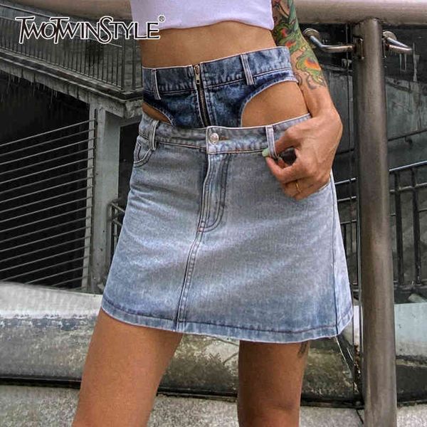 hit color mini skirt for women high wasit patchwork pocekt hollow out skirts female fashion clothing 210423, Black
hit color mini skirt for women high wasit patchwork pocekt hollow out skirts female fashion clothing 210423, Black