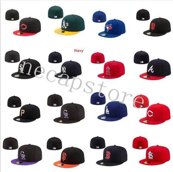 2022 men's baseball fitted hat mix order size full closed cap sport visors designer flat caps, Blue;gray
2022 men's baseball fitted hat mix order size full closed cap sport visors designer flat caps, Blue;gray