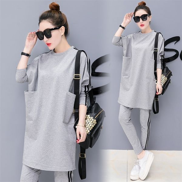 clothes 2019 the new women's clothing han edition fashion leisure sport suit two piece set and pants long sleeves autumn t200116, White
clothes 2019 the new women's clothing han edition fashion leisure sport suit two piece set and pants long sleeves autumn t200116, White