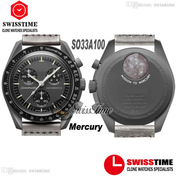bioceramic moonswatch swiss quqrtz chronograph mens watch so33a100 mission to mercury real black ceramic metallic grey nylon with box super, Slivery;brown
bioceramic moonswatch swiss quqrtz chronograph mens watch so33a100 mission to mercury real black ceramic metallic grey nylon with box super, Slivery;brown