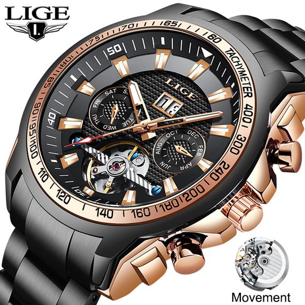 2022 automatic mens watches lige brand luxury mechanical watch men wrist watch for men waterproof reloj hombre tourbillon, Silver
2022 automatic mens watches lige brand luxury mechanical watch men wrist watch for men waterproof reloj hombre tourbillon, Silver
