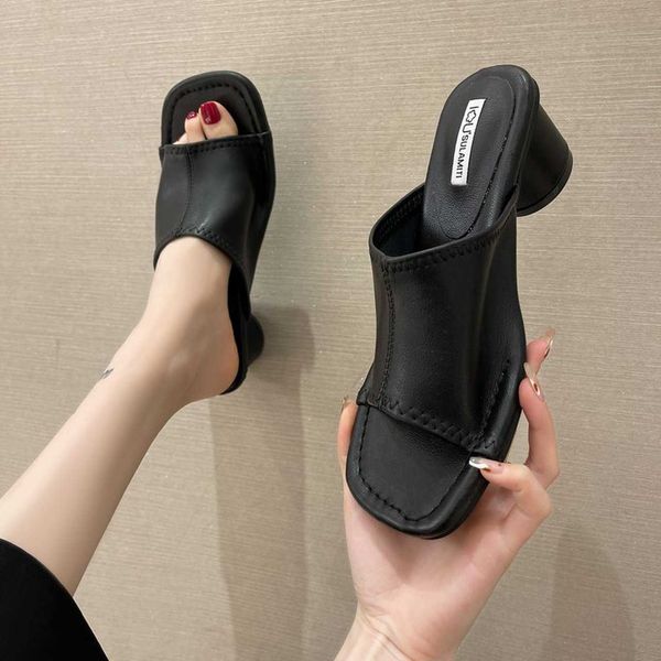 classic luxury paris leopard print slippers fashion high chunky heels sandals zebra outdoor shoes for summer pu women's sandals designe, Black
classic luxury paris leopard print slippers fashion high chunky heels sandals zebra outdoor shoes for summer pu women's sandals designe, Black