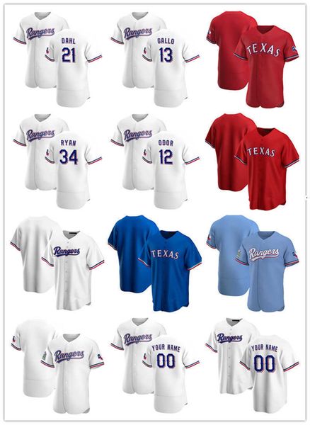2022 custom jersey texas''rangers''mens women youth 13 joey gallo 12 rougned odor 21 david dahl 34 nolan ryan baseball j, Blue;black
2022 custom jersey texas''rangers''mens women youth 13 joey gallo 12 rougned odor 21 david dahl 34 nolan ryan baseball j, Blue;black