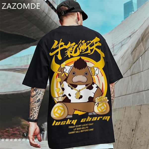 zazomde fashion streetwear men hip hop cotton men casual summer t-shirt man funny print tee men round neck tshirt 220706, White;black
zazomde fashion streetwear men hip hop cotton men casual summer t-shirt man funny print tee men round neck tshirt 220706, White;black
